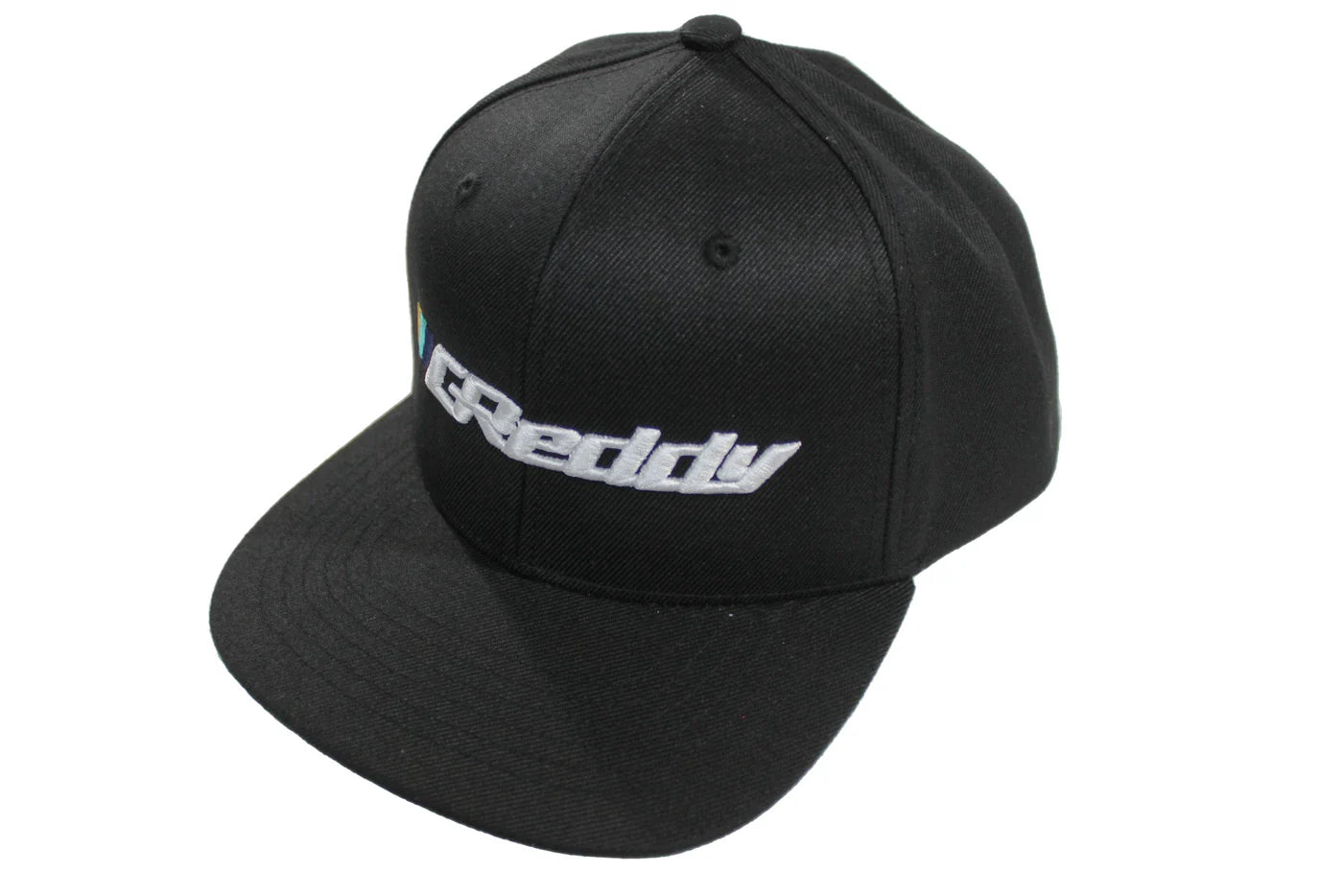GReddy Performance Parts Forward Stripe GReddy Logo Snap-Back Cap - Black