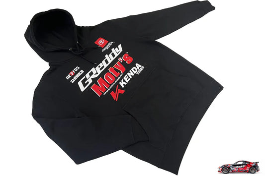 GReddy TRUST Japan 2024 K.Gushi Team Hood(s)- Black - 23409011 - KG21 SM