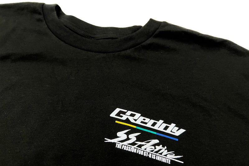 GReddy Performance Parts GReddy RX Garage Active Tee - Black - 44880002 - MD