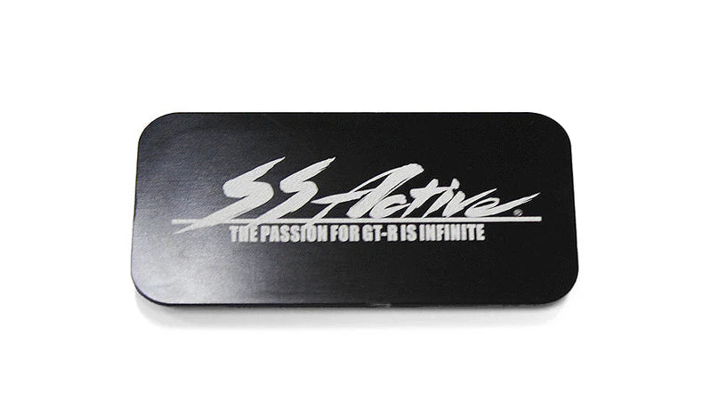 GReddy Performance Parts Garage Active "SS Active" BNR32 Rear Wiper Delete Cover (R32)