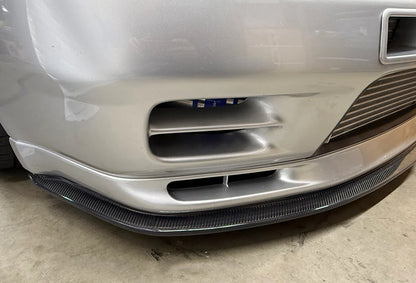 GReddy Performance Parts Garage Active Aero (R32) - Front Lower Lip Spoiler (Splitter) - 44881411 - Half Carbon and FRP Front Lower Lip Spoiler (BNR32)