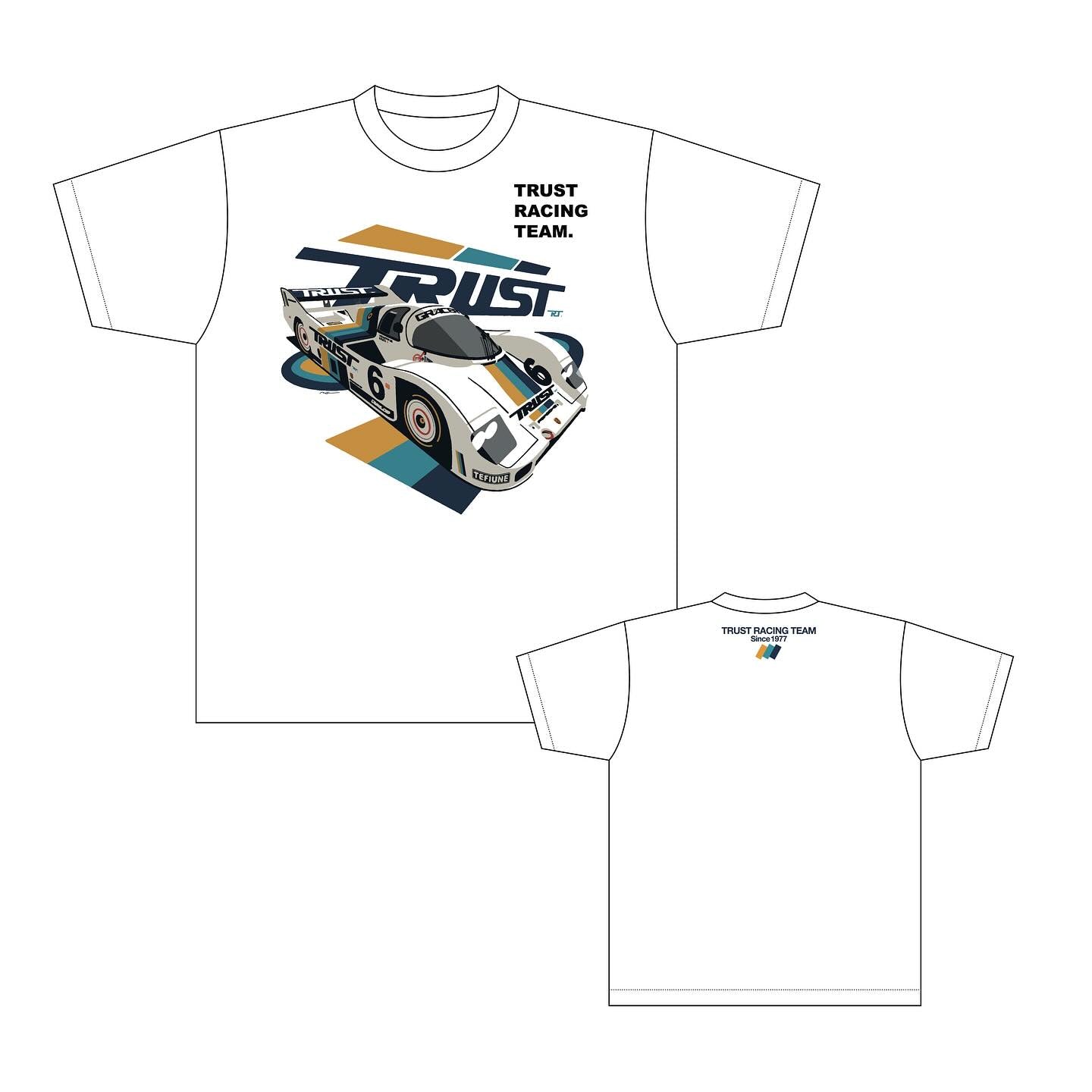 GReddy TRUST Japan 18001979 GREDDY Trust Porsche T-shirt WH XXXL