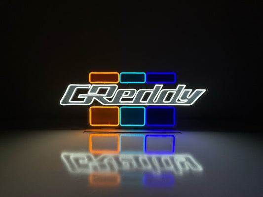 GReddy TRUST Japan Neon LED Sign GReddy W80-P GReddy