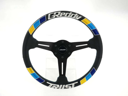 GReddy TRUST Japan GReddy Sports Steering Wheel Big Logo Embroidery STD