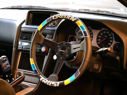 GReddy TRUST Japan GReddy Sports Steering Wheel Big Logo Embroidery STD