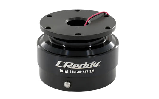 GReddy TRUST Japan BLACK GREDDY RAPFIX II STEERING WHEEL QUICK RELEASE HUB - (70723802)