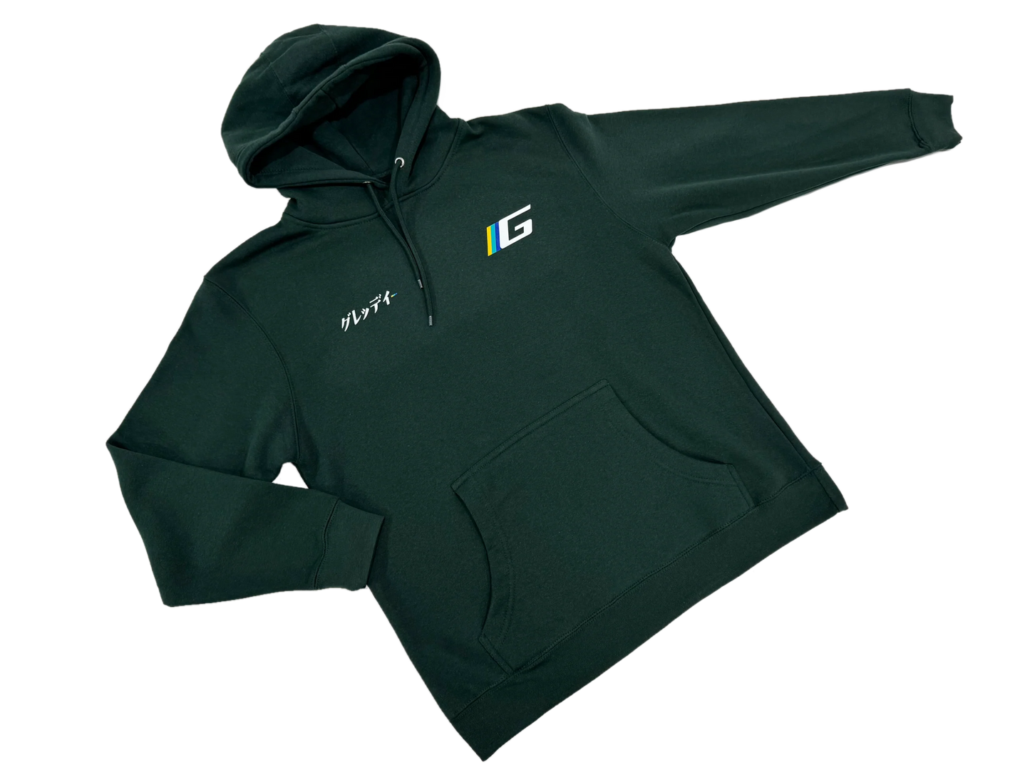 GReddy Performance Parts GReddy "94" Pullover Hood - Sports Green - 20133311 - Small