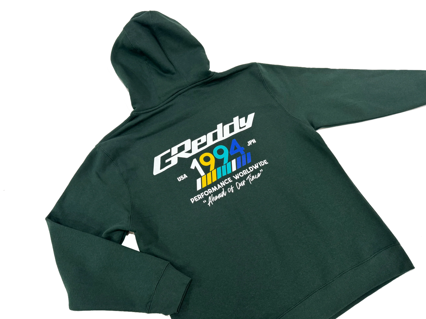 GReddy Performance Parts GReddy "94" Pullover Hood - Sports Green - 20133311 - Small