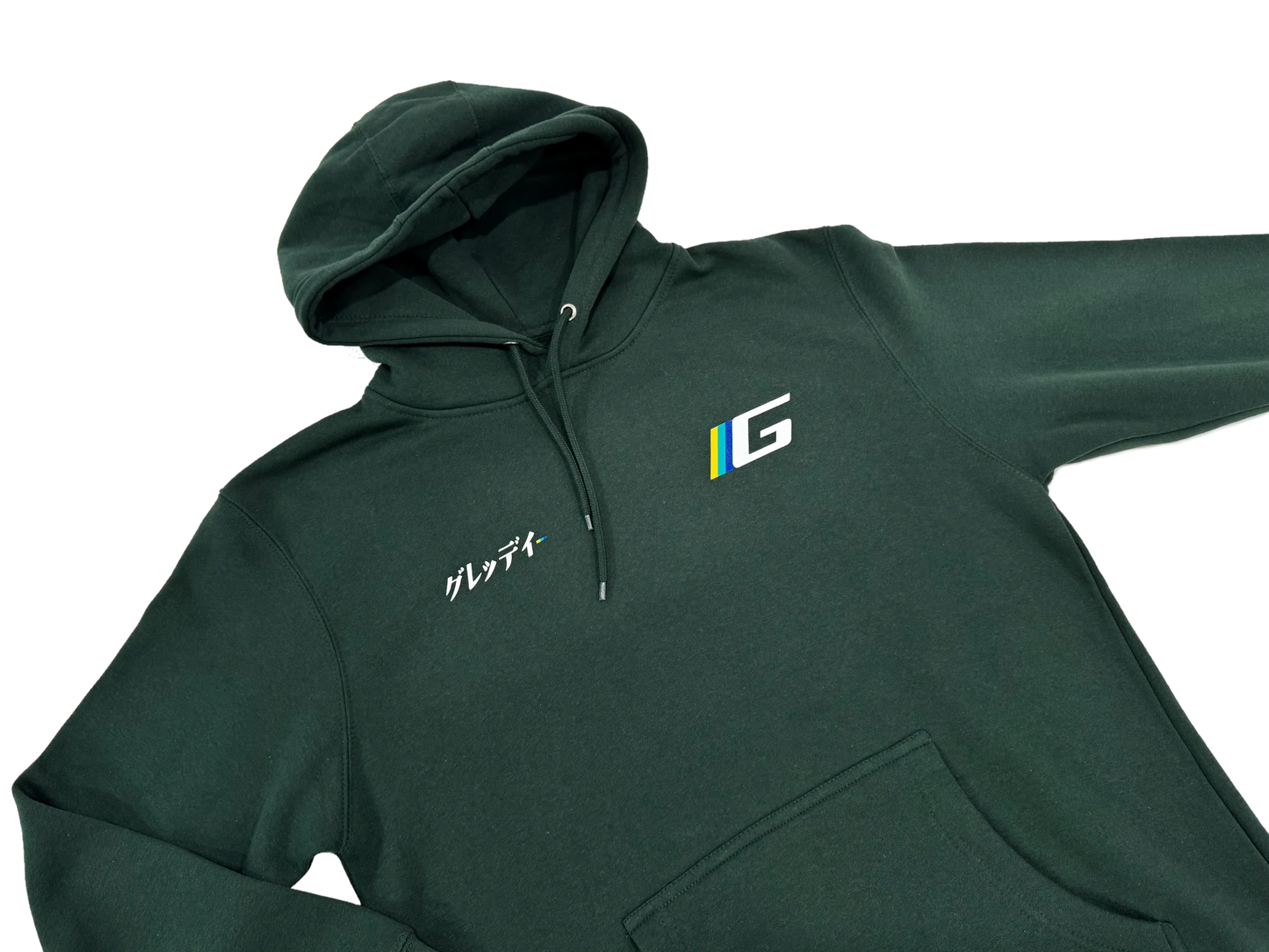 GReddy Performance Parts GReddy "94" Pullover Hood - Sports Green - 20133311 - Small