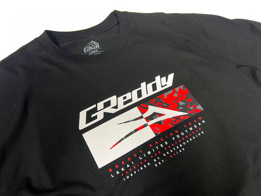 GReddy Performance Parts Lakai x GReddy KG21 Tee - Black (Limited Stock - Releasing Online 11/18/24 - 12noon PST) - 99990001 - KG21 SM
