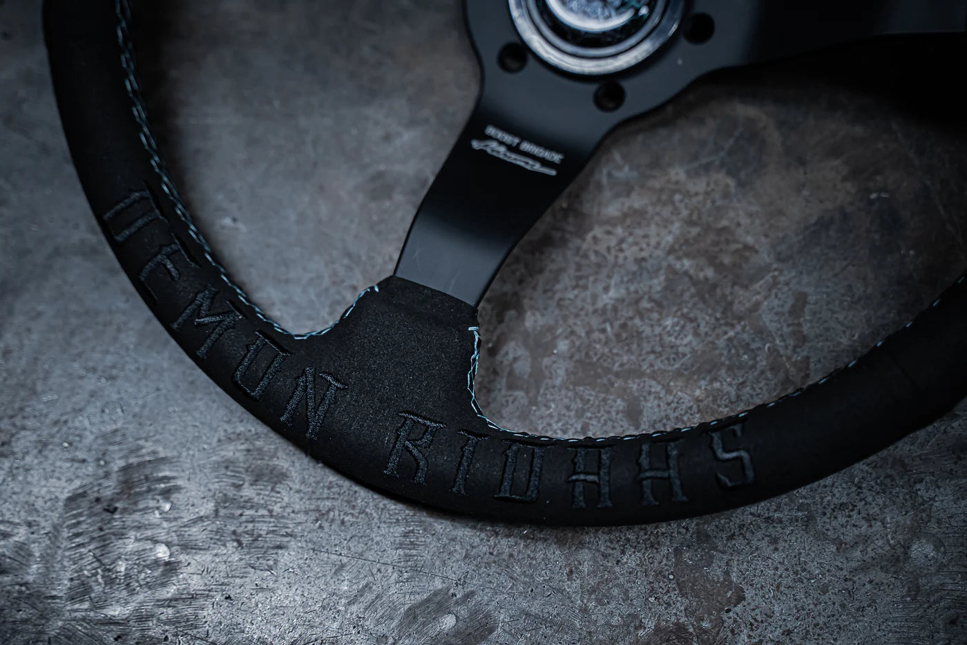 GReddy Performance Parts Boost Brigade x Karuma Demon Ridahs Steering Wheel - Limited - Releasing Sun. 11/24 - 12noon PST