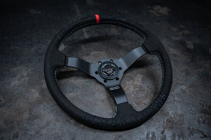 GReddy Performance Parts Boost Brigade x Karuma Demon Ridahs Steering Wheel - Limited - Releasing Sun. 11/24 - 12noon PST