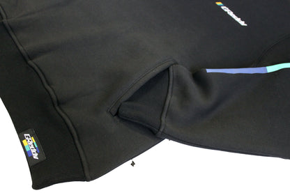 GReddy TRUST Japan GReddy Embroidered Fleece, with Pockets and Sleeve stripes - Black - 20412014 - X Large