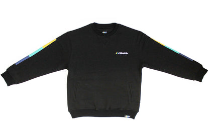 GReddy TRUST Japan GReddy Embroidered Fleece, with Pockets and Sleeve stripes - Black - 20412012 - Medium