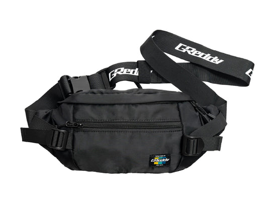 GReddy TRUST Japan Crossbody Bag Black