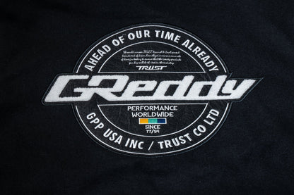 GReddy TRUST Japan GReddy Varsity Letterman Jacket - Black - 20507902 - Medium