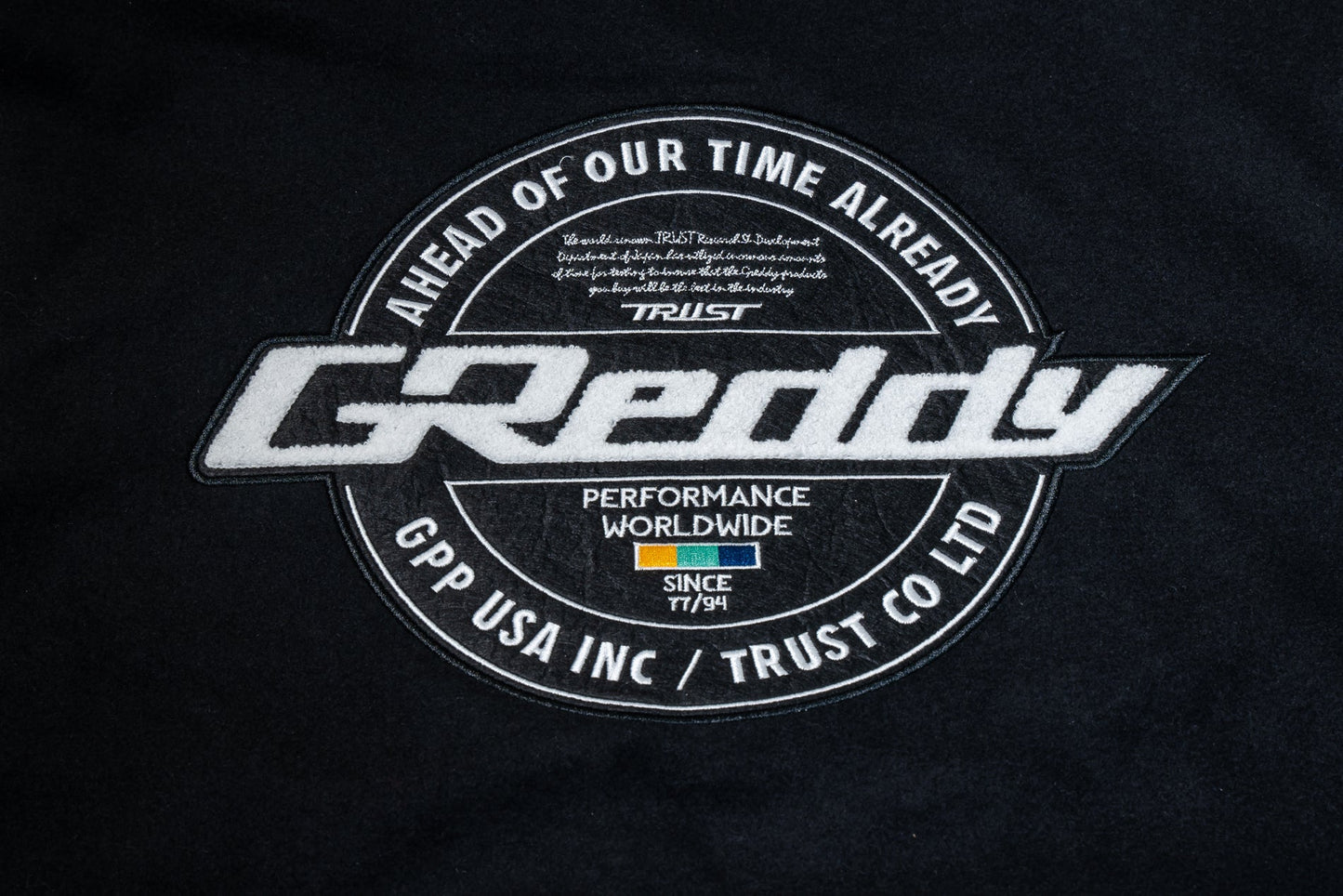GReddy TRUST Japan GReddy Varsity Letterman Jacket - Black - 20507904 - X Large