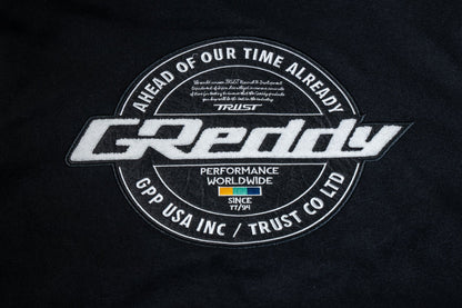 GReddy TRUST Japan GReddy Varsity Letterman Jacket - Black - 20507903 - Large