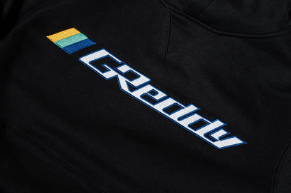 GReddy TRUST Japan OG GReddy Embroidered Pullover Hoodie - Black - 20412215 - XXL