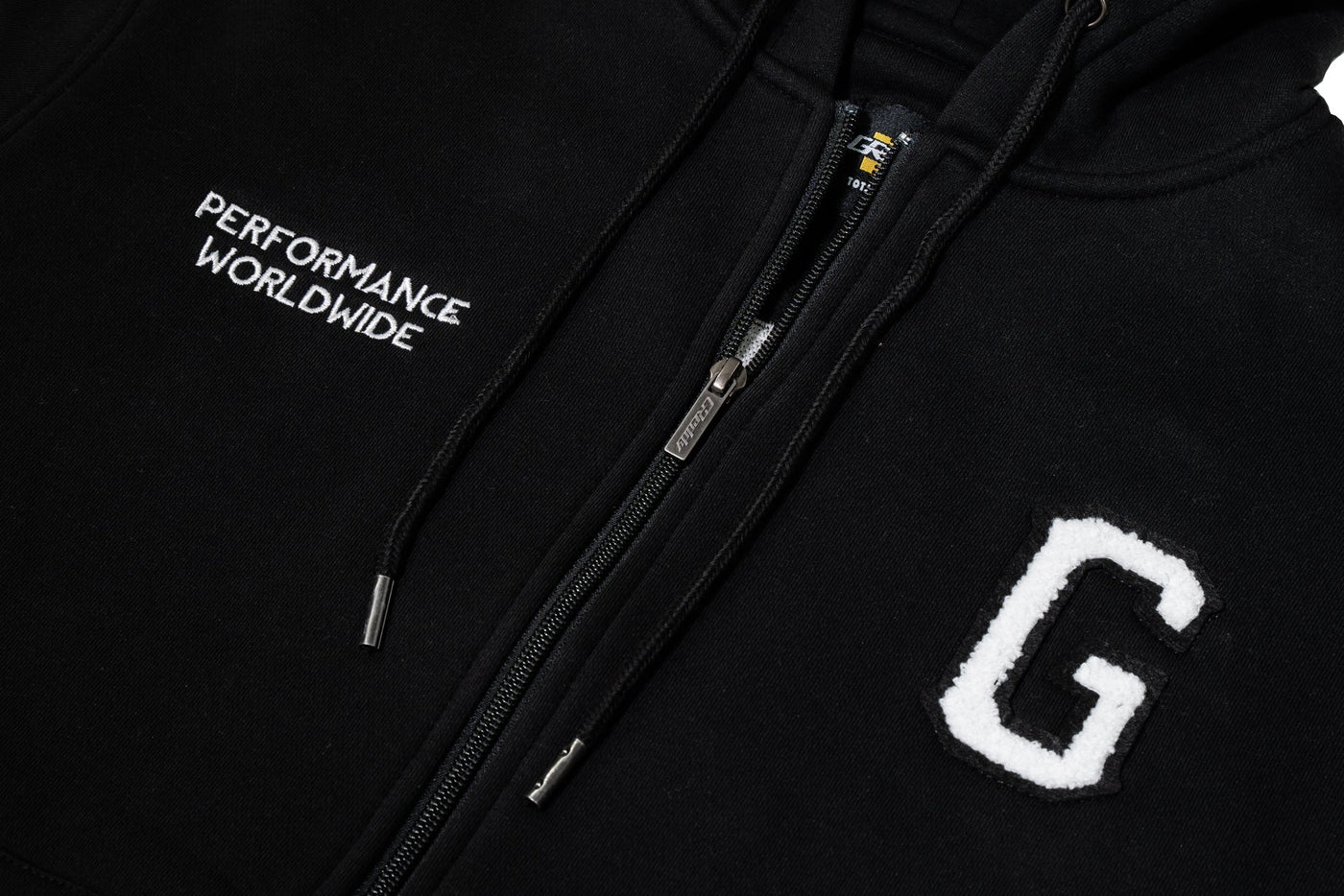 GReddy Performance Parts Varsity Zip-Up Hooded Fleece - Black - 20507206 - XXXL