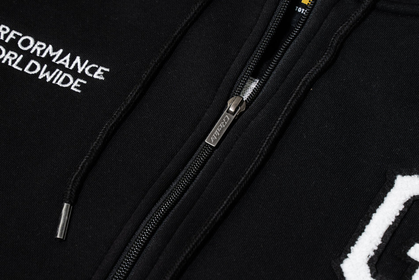 GReddy Performance Parts Varsity Zip-Up Hooded Fleece - Black - 20507206 - XXXL