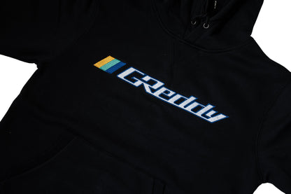 GReddy TRUST Japan OG GReddy Embroidered Pullover Hoodie - Black - 20412211 - Small