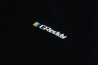 GReddy TRUST Japan GReddy Embroidered Fleece, with Pockets and Sleeve stripes - Black - 20412014 - X Large