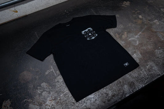 GReddy Performance Parts Boost Brigade Paisley Pocket Tee - Black - 21242001 - Small