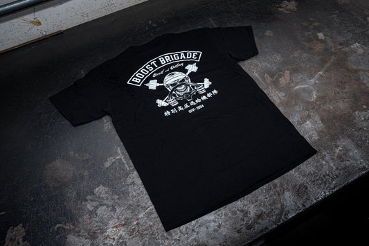 GReddy TRUST Japan Boost Brigade Boost and Destroy Tee - Black - 21137005 - XXL