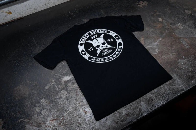 GReddy Performance Parts Boost Brigade "TTG" Seal Tee - Black - 21202003 - Large