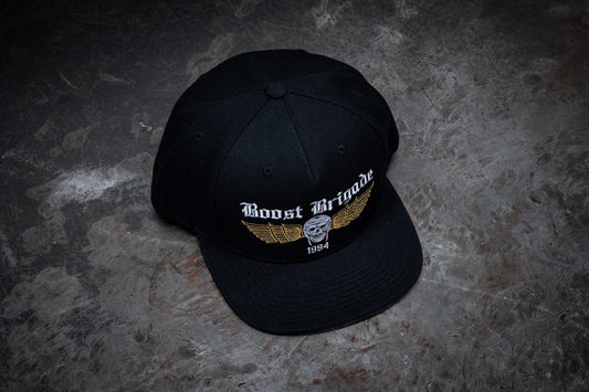 GReddy TRUST Japan Boost Brigade Wings Snap-back - Black