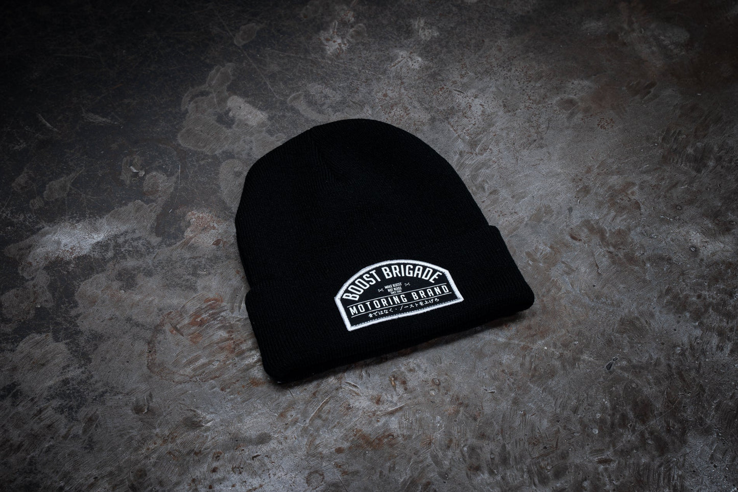 GReddy TRUST Japan Boost Brigade Company Beanie - Black