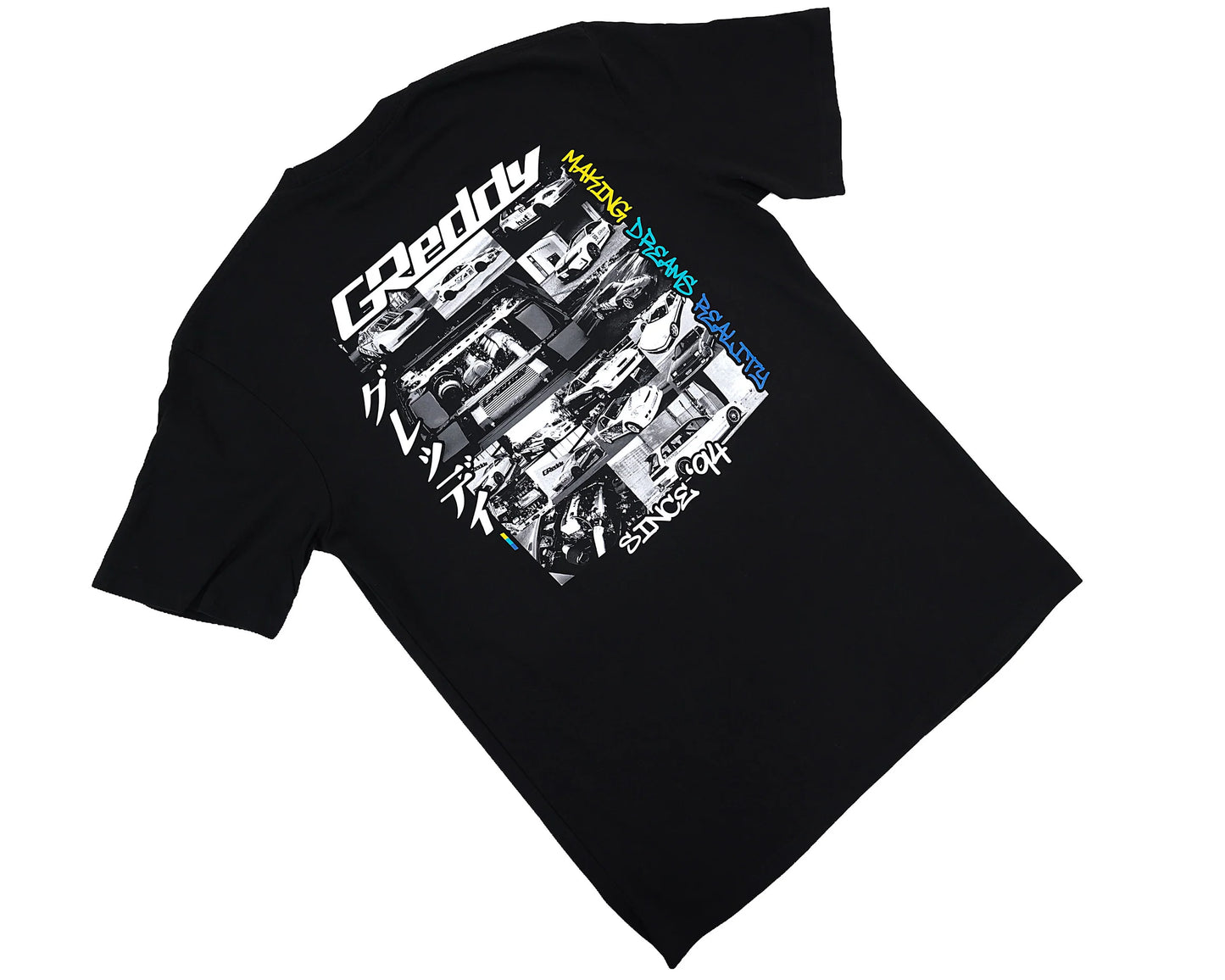 GReddy Performance Parts GReddy Dreams Tee - Black - 25410111 - Small
