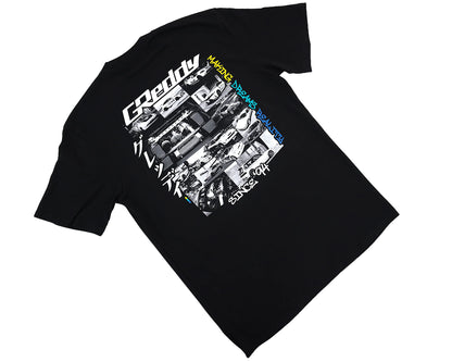 GReddy Performance Parts GReddy Dreams Tee - Black - 25410111 - Small