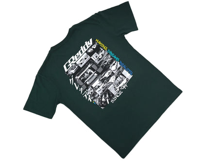 GReddy Performance Parts GReddy Dreams Tee - Sports Green - 25410122 - Medium