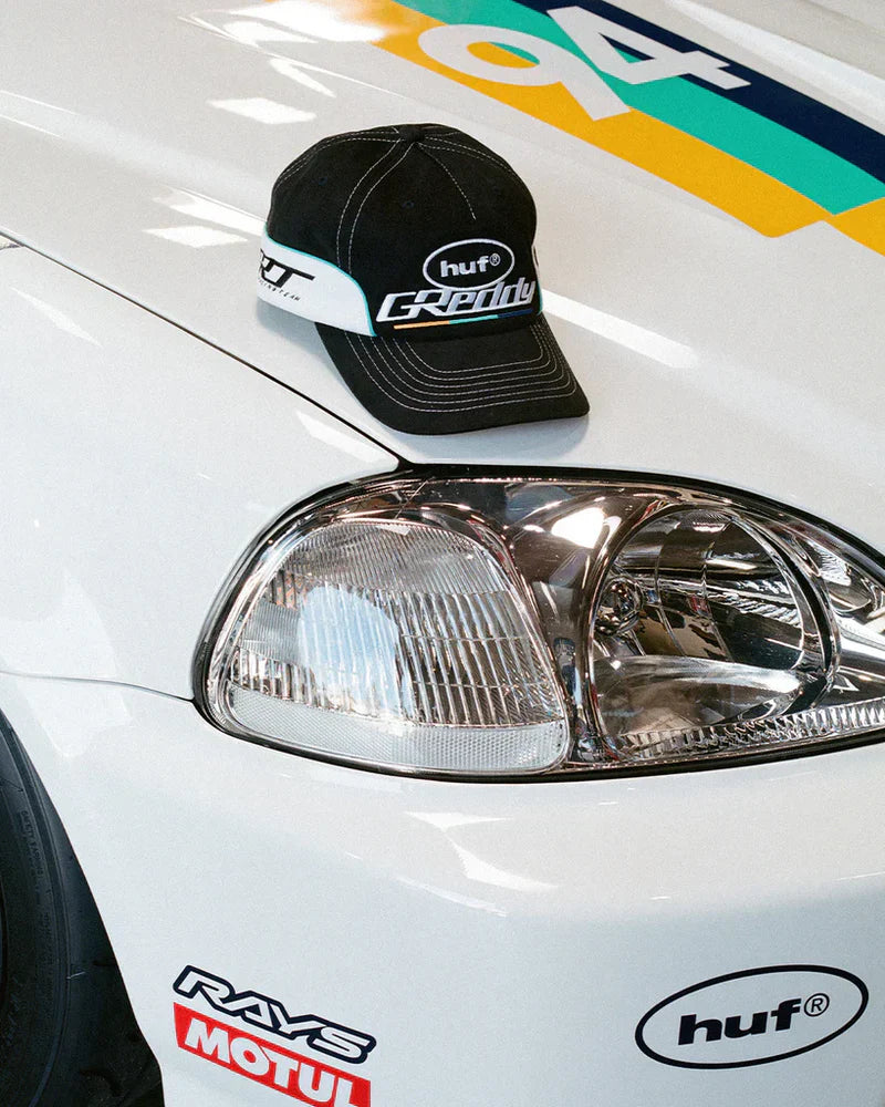 GReddy Performance Parts HUF x GReddy Racing Team Hat - Black
