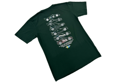 GReddy Performance Parts GReddy Heritage 4.0 Tee - Sports Green - 20120052 - MD