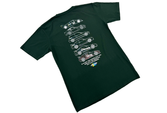 GReddy Performance Parts GReddy Heritage 4.0 Tee - Sports Green - 20120051 - SM