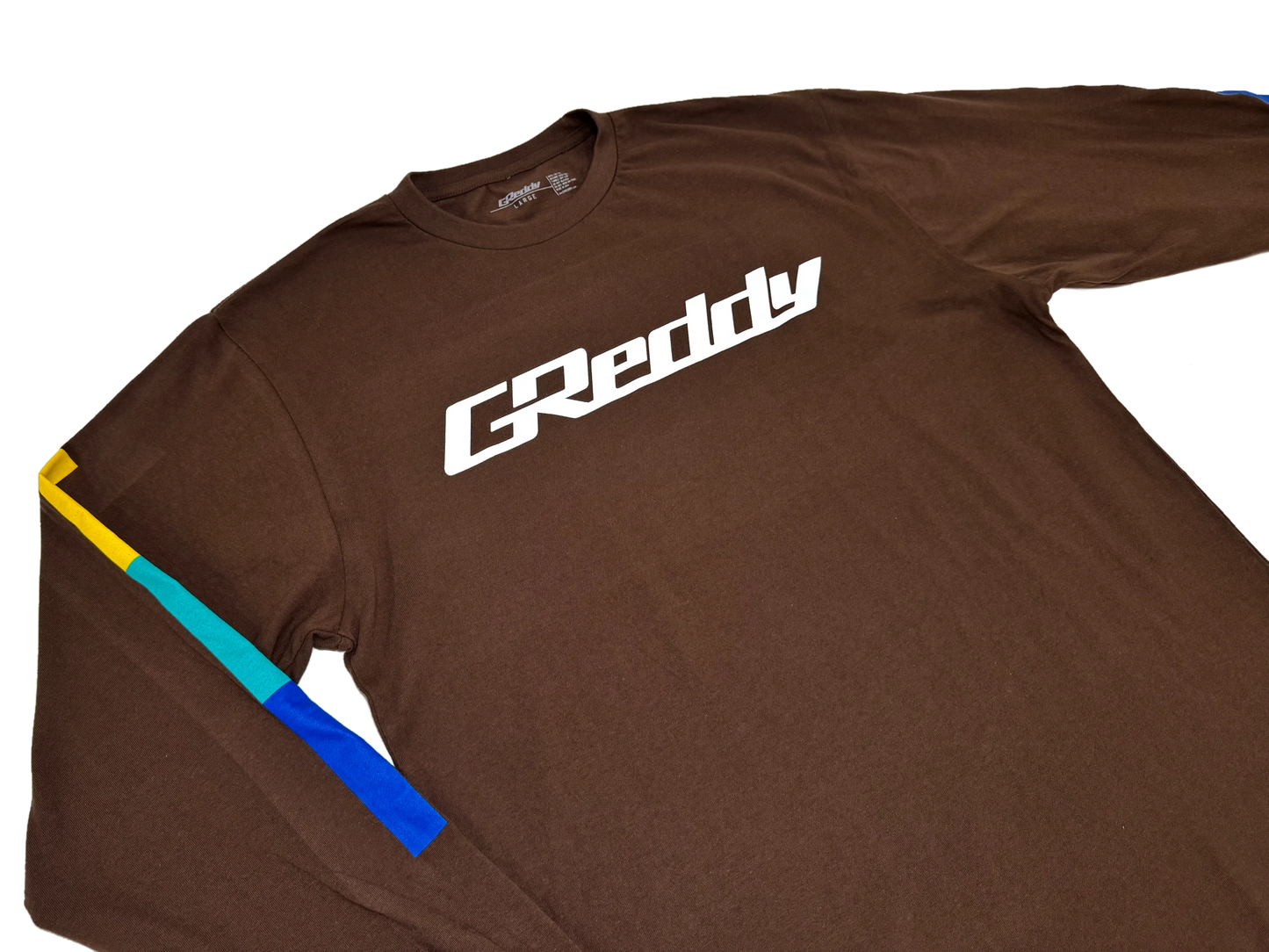 GReddy Performance Parts GReddy OG Long Sleeve Tee - Chestnut - 20112321 - Small Long Sleeve Black