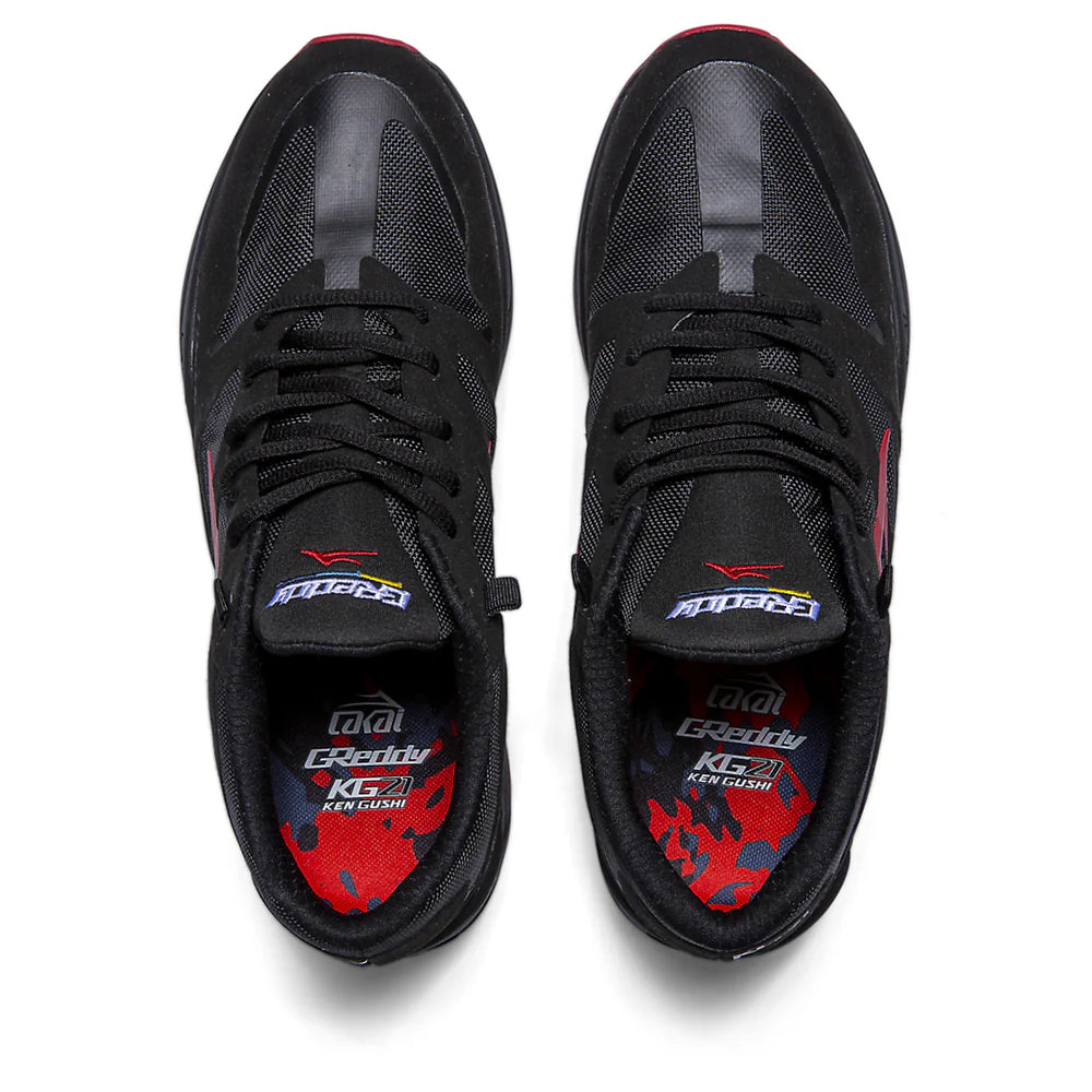GReddy Performance Parts Lakai Ltd. x KG21 GReddy Racing EVO 2.0 - Blk/Red (Limited Stock - Releasing Online 11/18/24 12noon PST) - Size 10