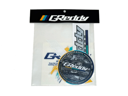 GReddy Performance Parts GReddy 2026 Sticker Pack (4)