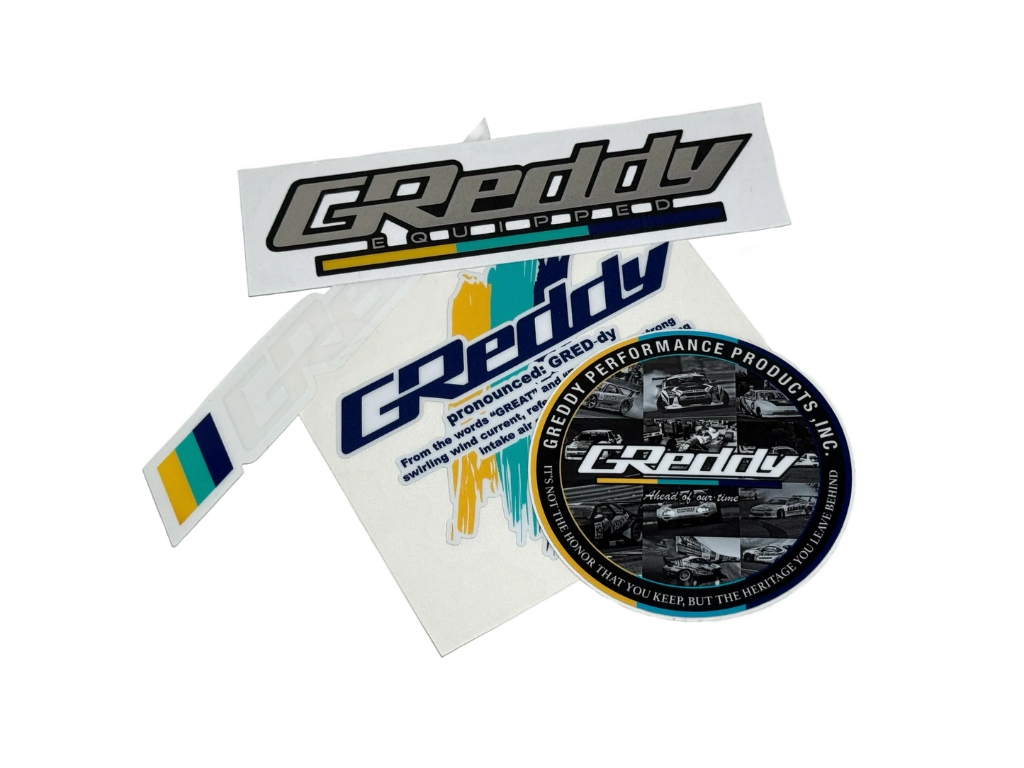 GReddy Performance Parts GReddy 2026 Sticker Pack (4)