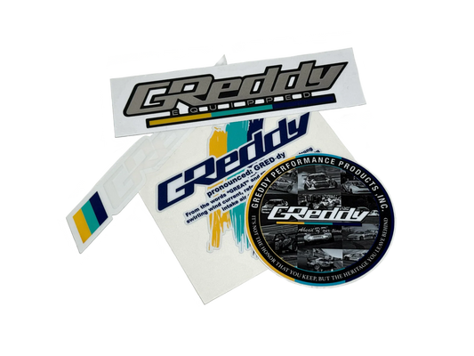 GReddy Performance Parts GReddy 2026 Sticker Pack (4)