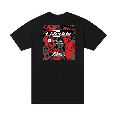 GReddy Performance Parts Lakai x GReddy KG21 Tee - Black (Limited Stock - Releasing Online 11/18/24 - 12noon PST) - 99990002 - KG21 MD