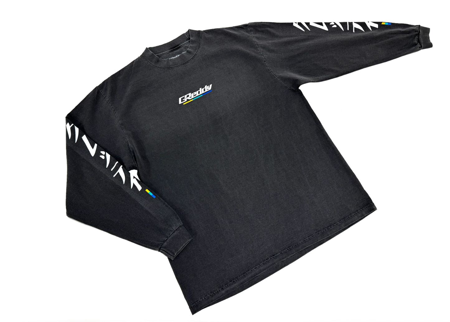 GReddy Performance Parts GReddy Understripe Boxy Long Sleeve Tee - Shadow -  20125206 - XXXL