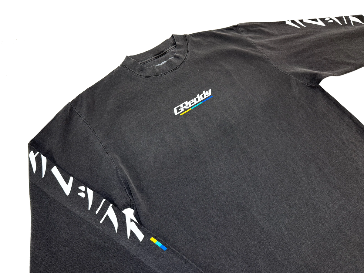 G Reddy Label GReddy Performance Parts GReddy Understripe Boxy Long Sleeve Tee - Sha ...