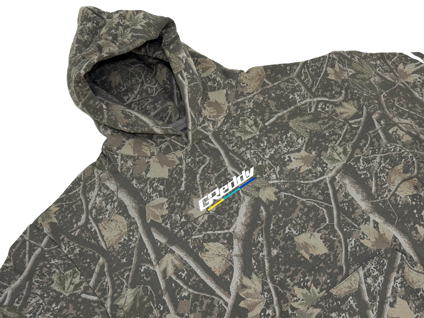 GReddy Performance Parts GReddy Understripe Pullover Hoodie - Deadwood Tree Camo - 20425025 - XXL