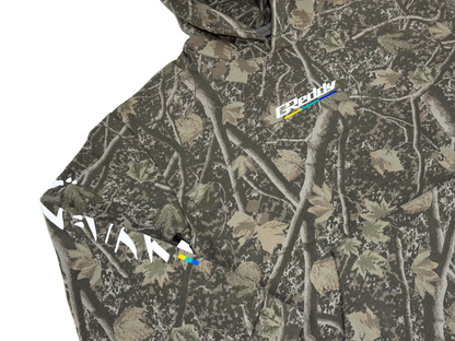 GReddy Performance Parts GReddy Understripe Pullover Hoodie - Deadwood Tree Camo - 20425025 - XXL