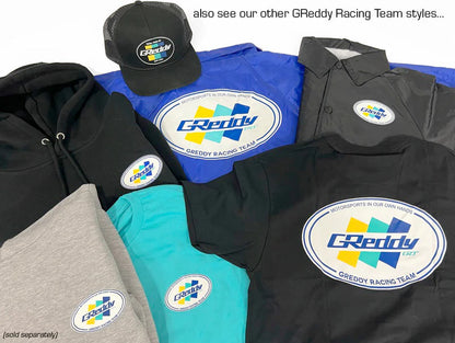 GReddy Performance Parts Racing Team Tee - Teal - 20125013 - Teal GRT Large Tee