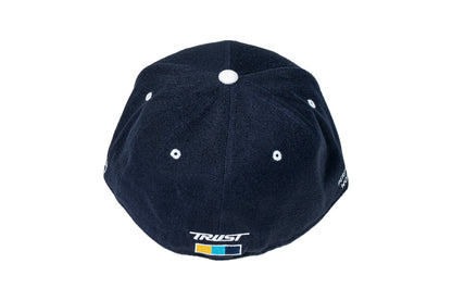 GReddy TRUST Japan GReddy Varsity G Fitted Cap - Dark Navy Blue - 20307114 - Size 7 1/2"